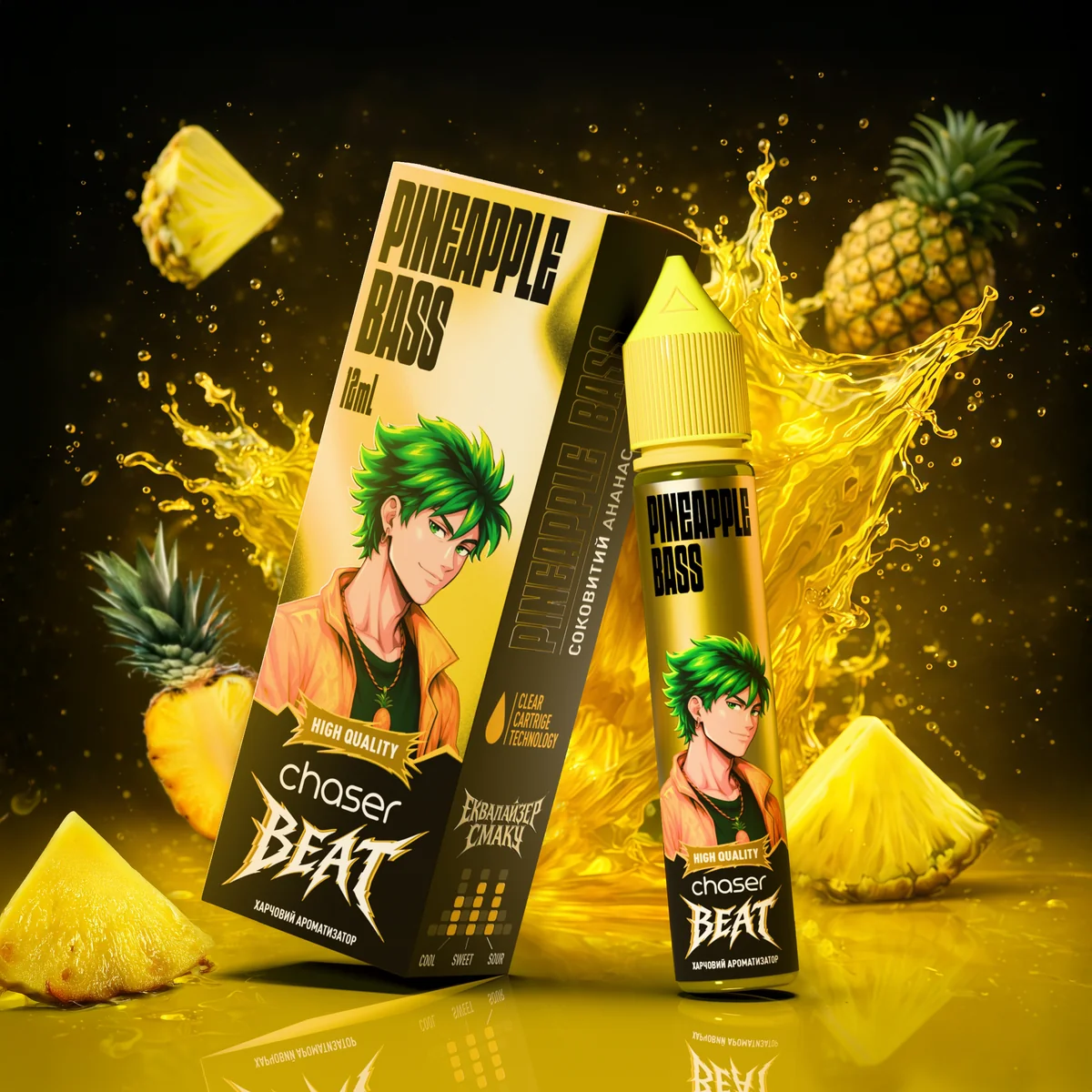 CHASER BEAT Pineapple Bass 30мл