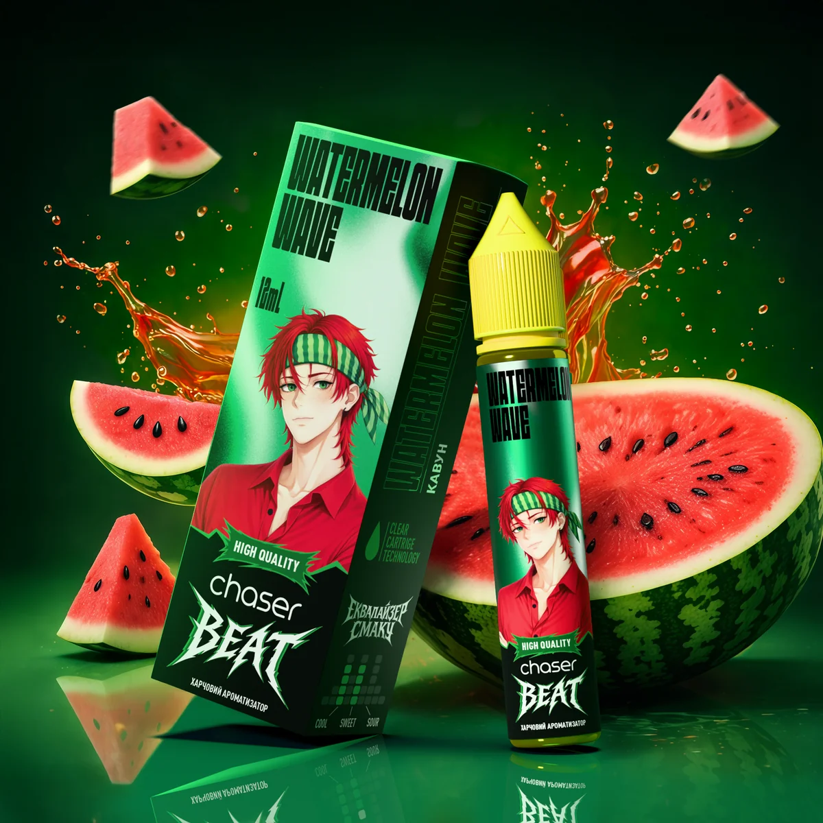 CHASER BEAT Watermelon Wave 30мл
