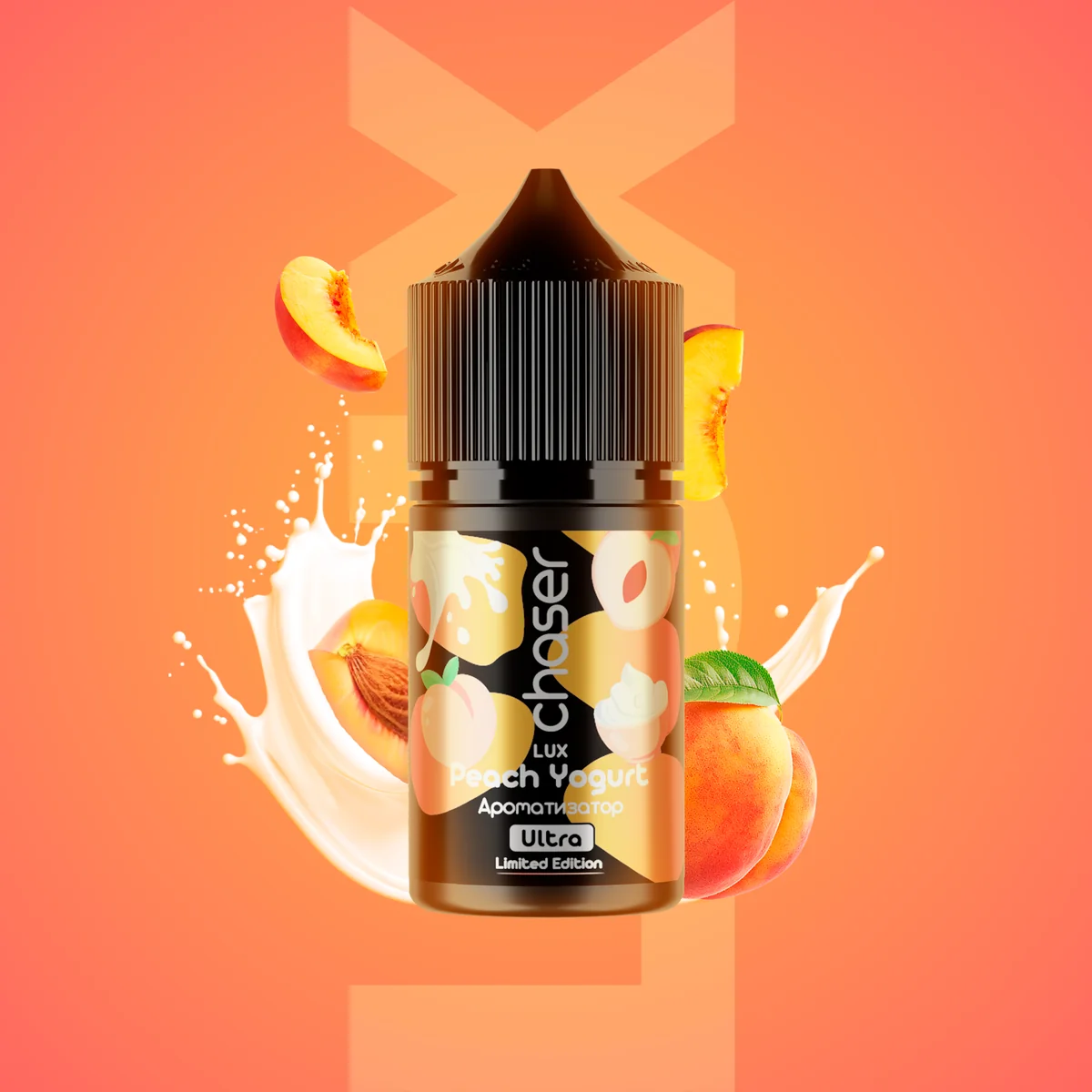 CHASER LUX Peach Yogurt 30мл