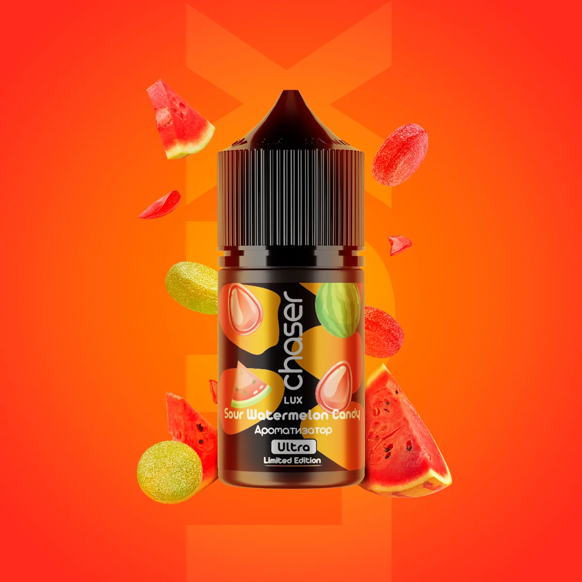 CHASER LUX Sour Watermelon Candies (2) 30мл