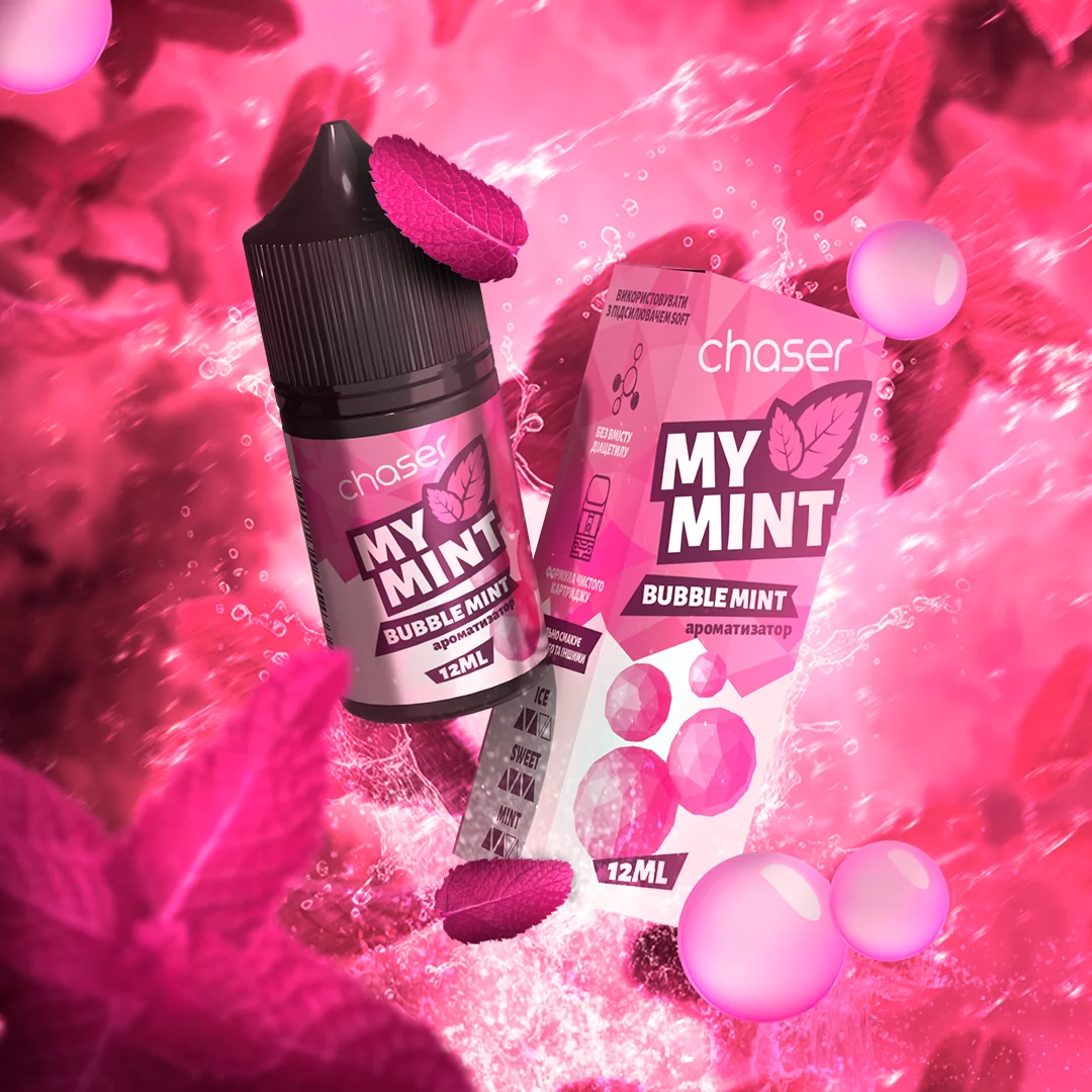 CHASER MY MINT Bubble Mint 30мл