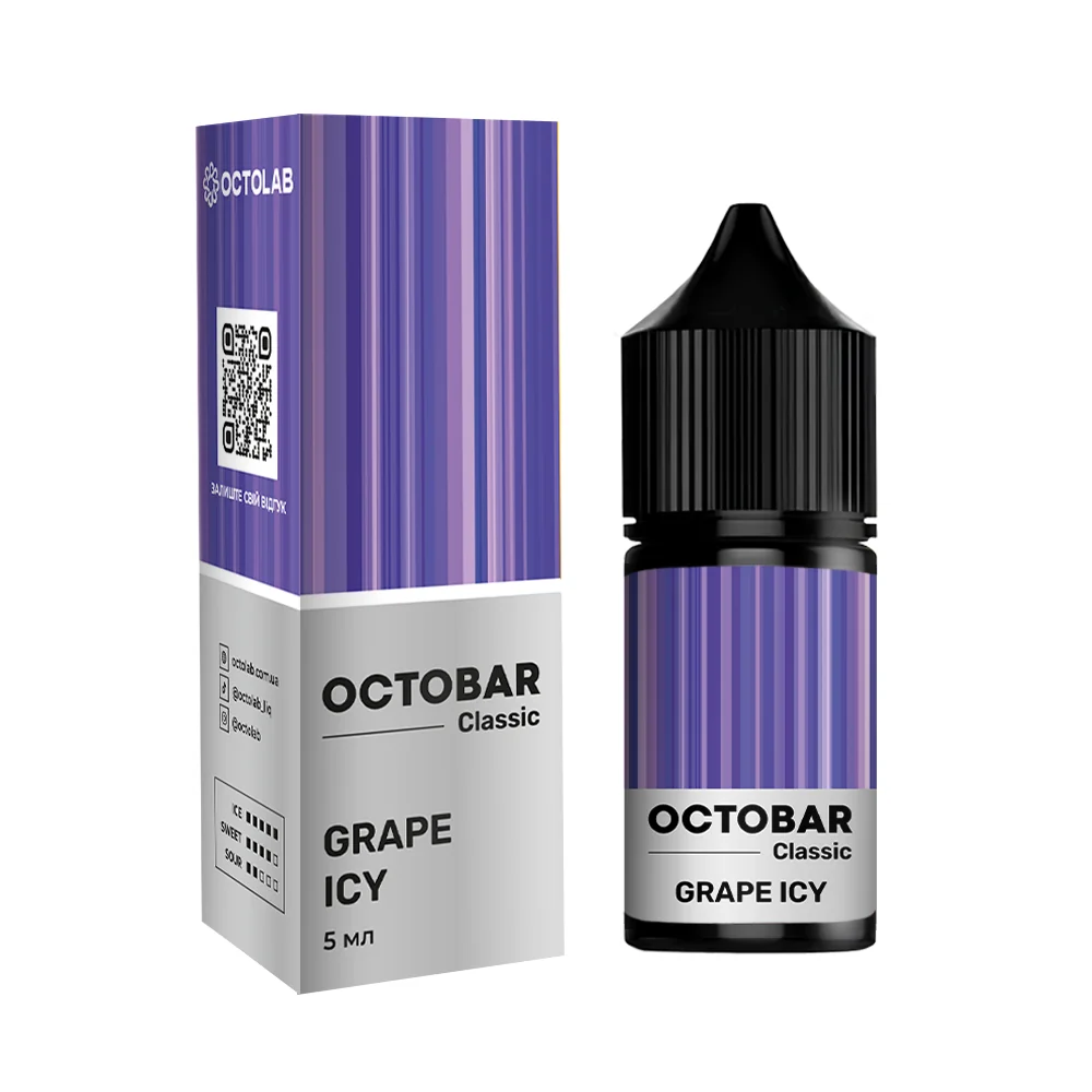 OCTOBAR CLASSIC Grape Ice 10мл