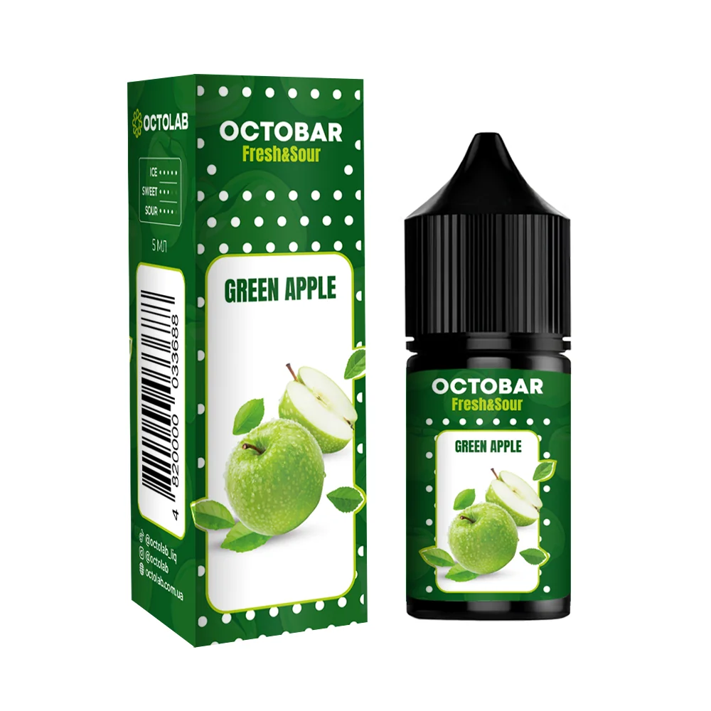 OCTOBAR Fresh&Sour Green Apple 10мл