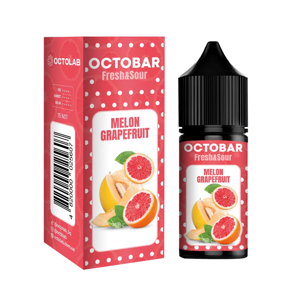 OCTOBAR Fresh&Sour Melon Grapefruit 30мл