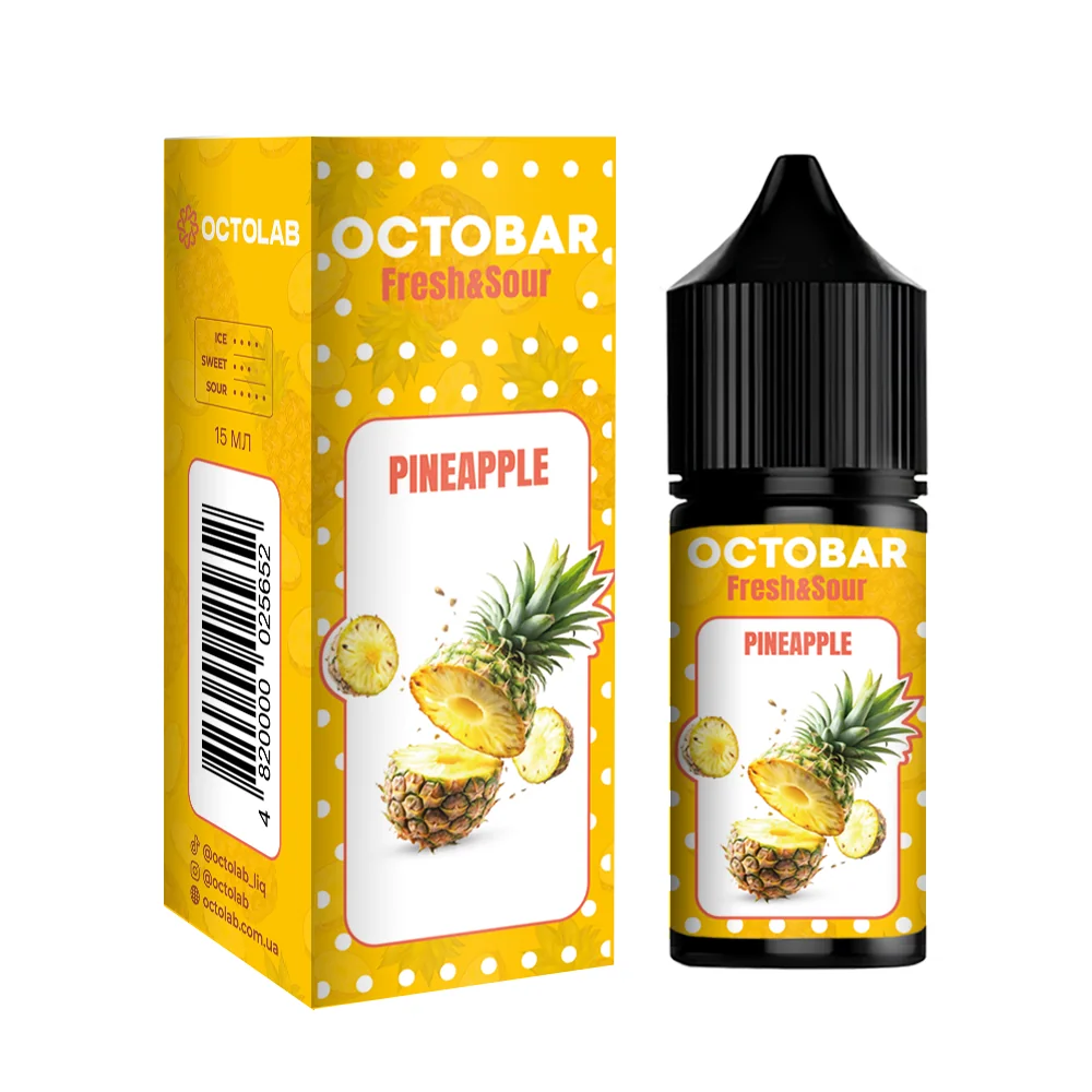 OCTOBAR Fresh&Sour Pineapple 30мл