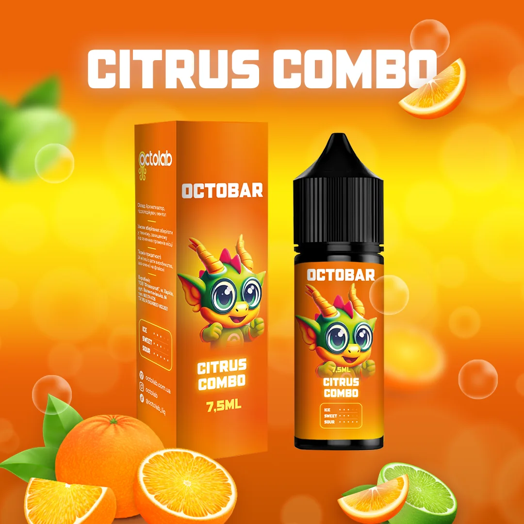 OCTOBAR NFT Citrus Combo 15мл