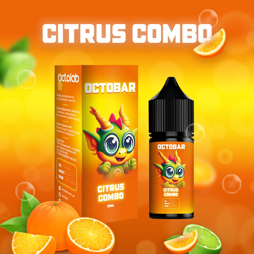 OCTOBAR NFT Citrus Combo 30мл