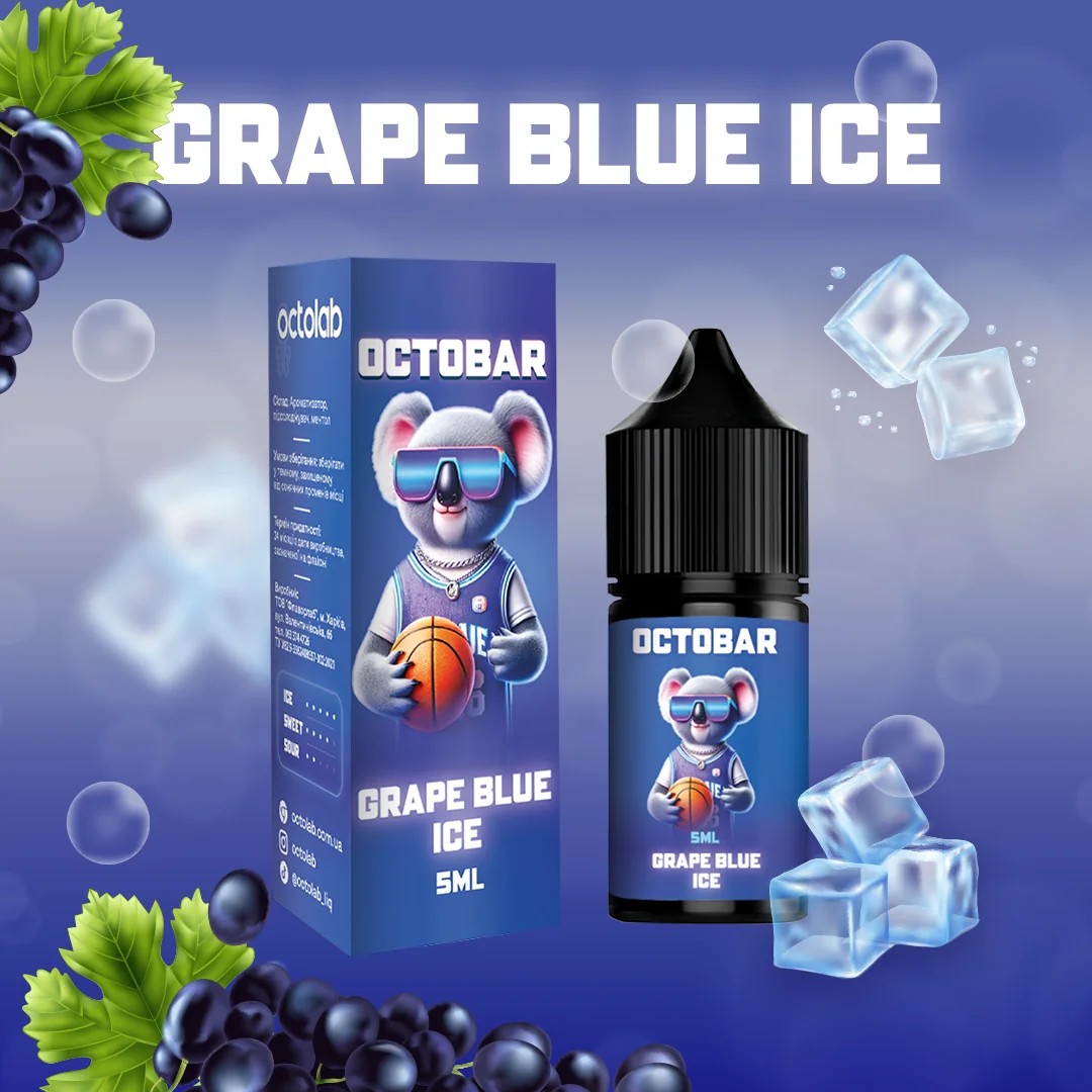OCTOBAR NFT Grape Blue Ice 10мл