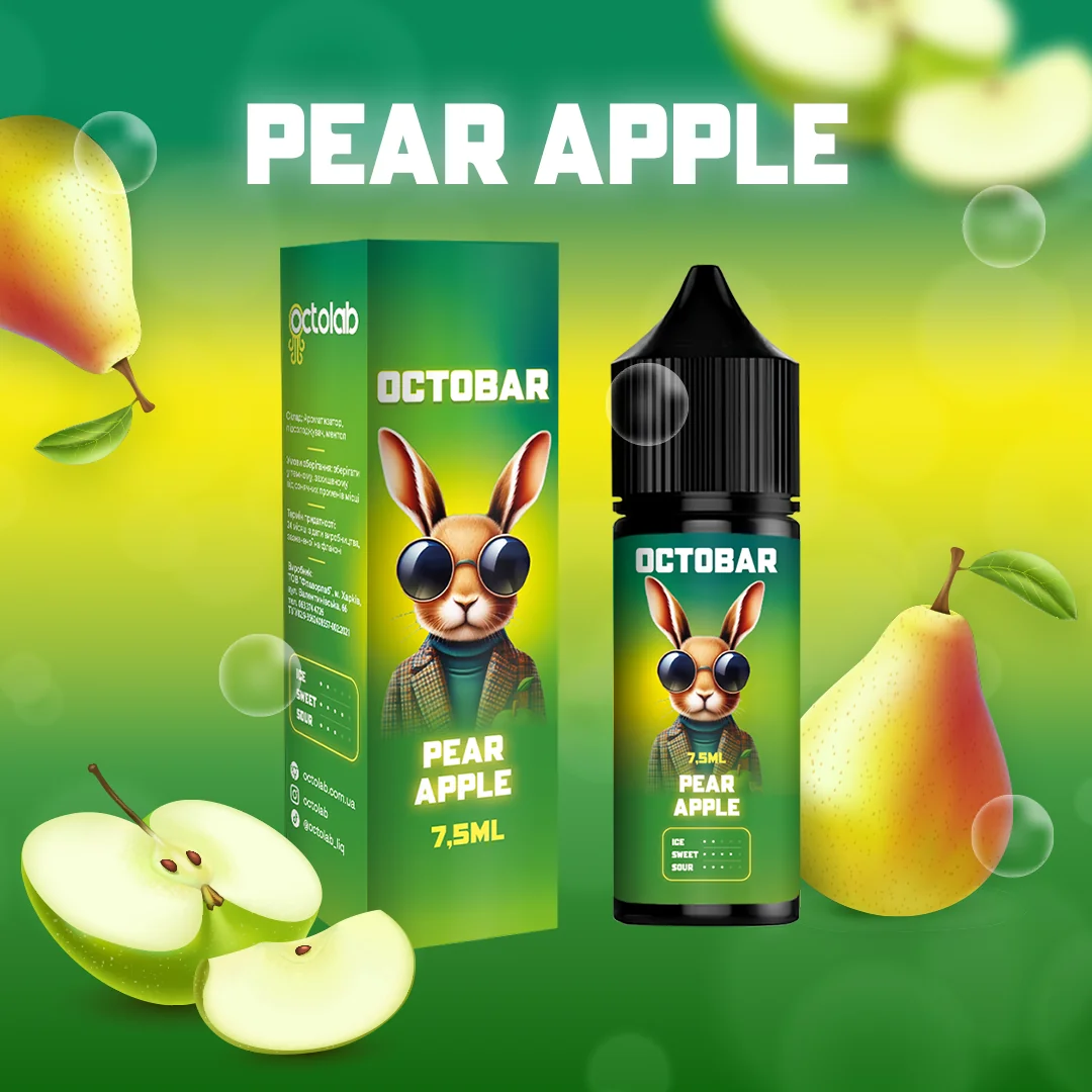 OCTOBAR NFT Pear Apple 15мл