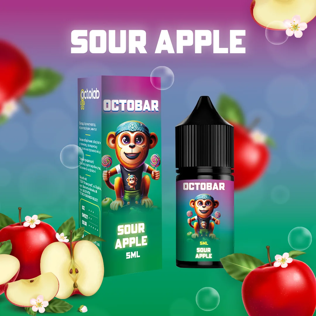 OCTOBAR NFT Sour Apple 10мл