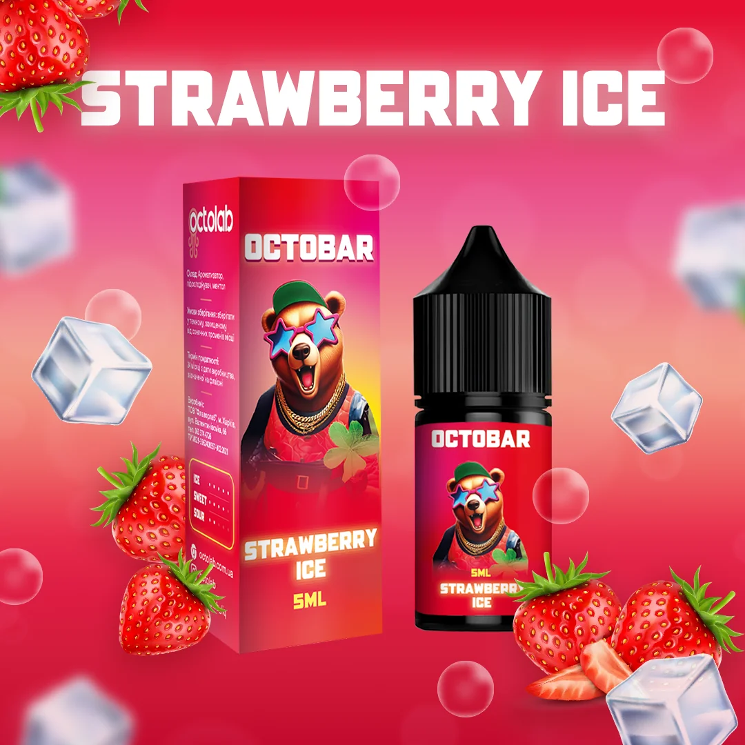OCTOBAR NFT Strawberry Ice 10мл