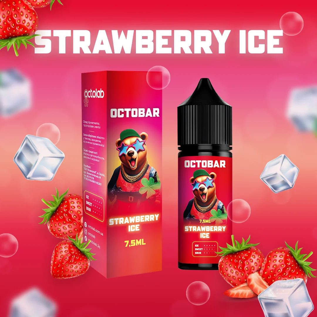OCTOBAR NFT Strawberry Ice 15мл