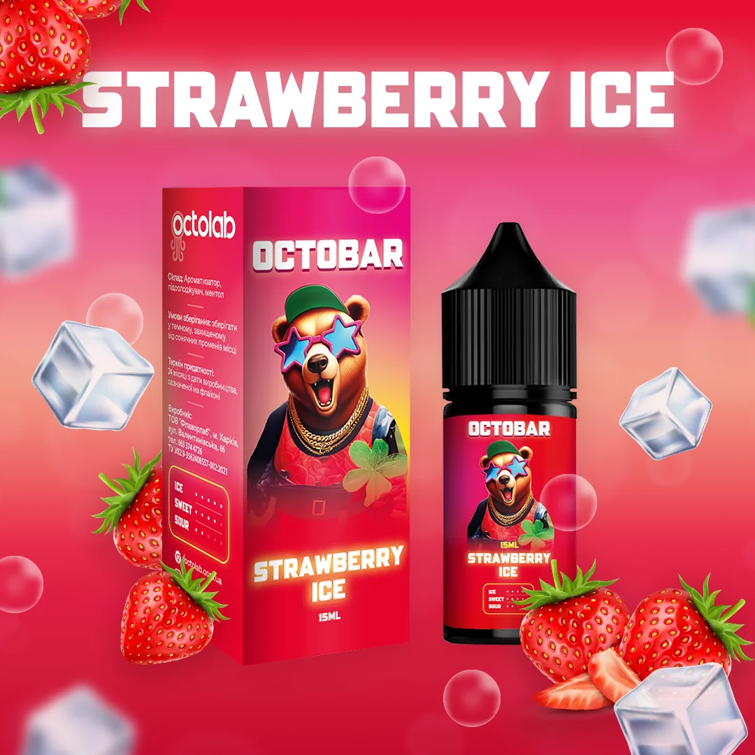 OCTOBAR NFT Strawberry Ice 30мл