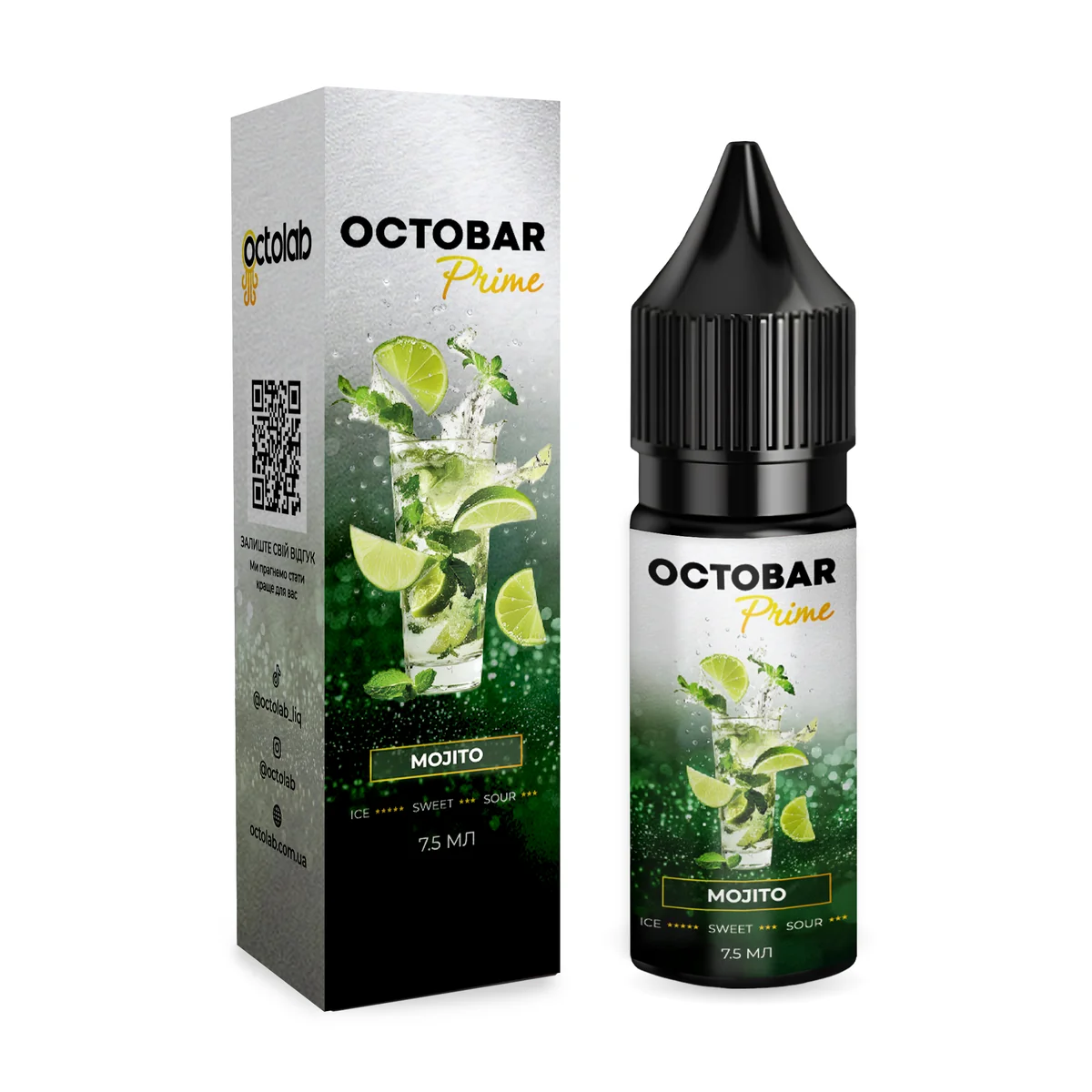 OCTOBAR PRIME Pineapple Mojito 15мл