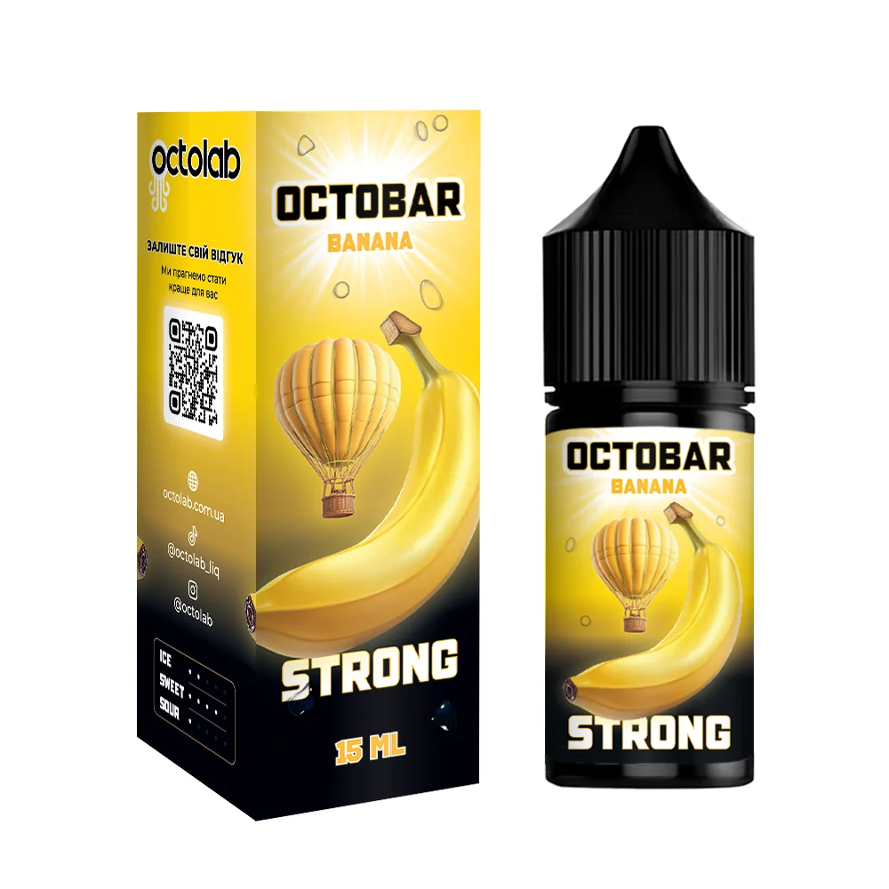 OCTOBAR STRONG Banana 30мл