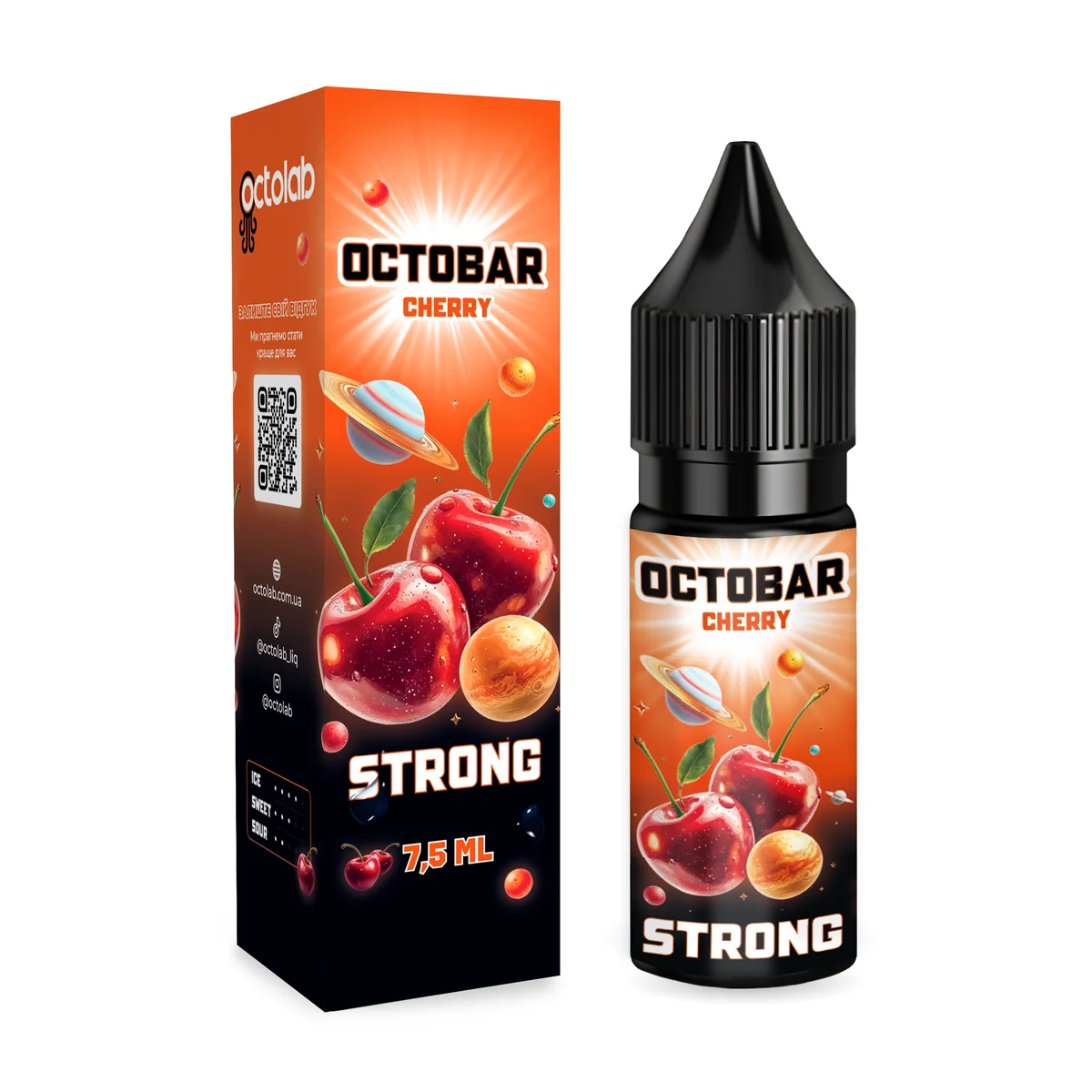 OCTOBAR STRONG Cherry 15мл