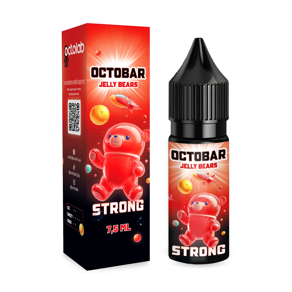 OCTOBAR STRONG Jelly Bears 15мл