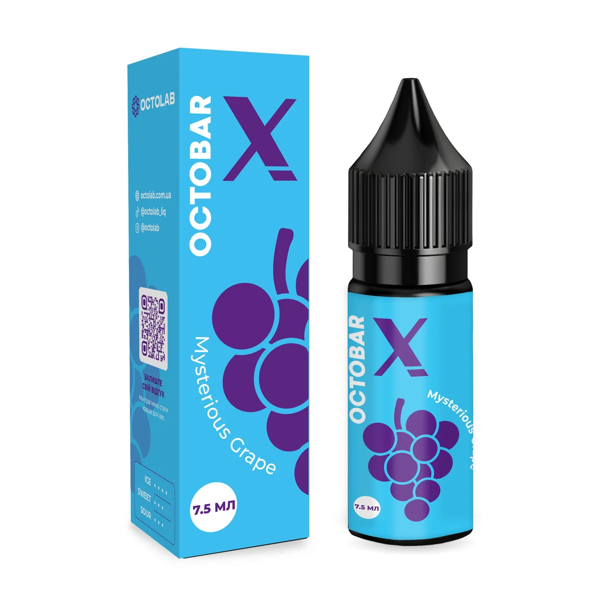 OCTOBAR X Mysterious Grape 15мл