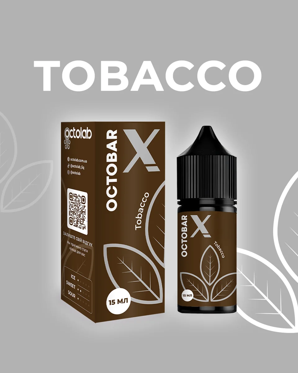 OCTOBAR X Tobacco 30мл